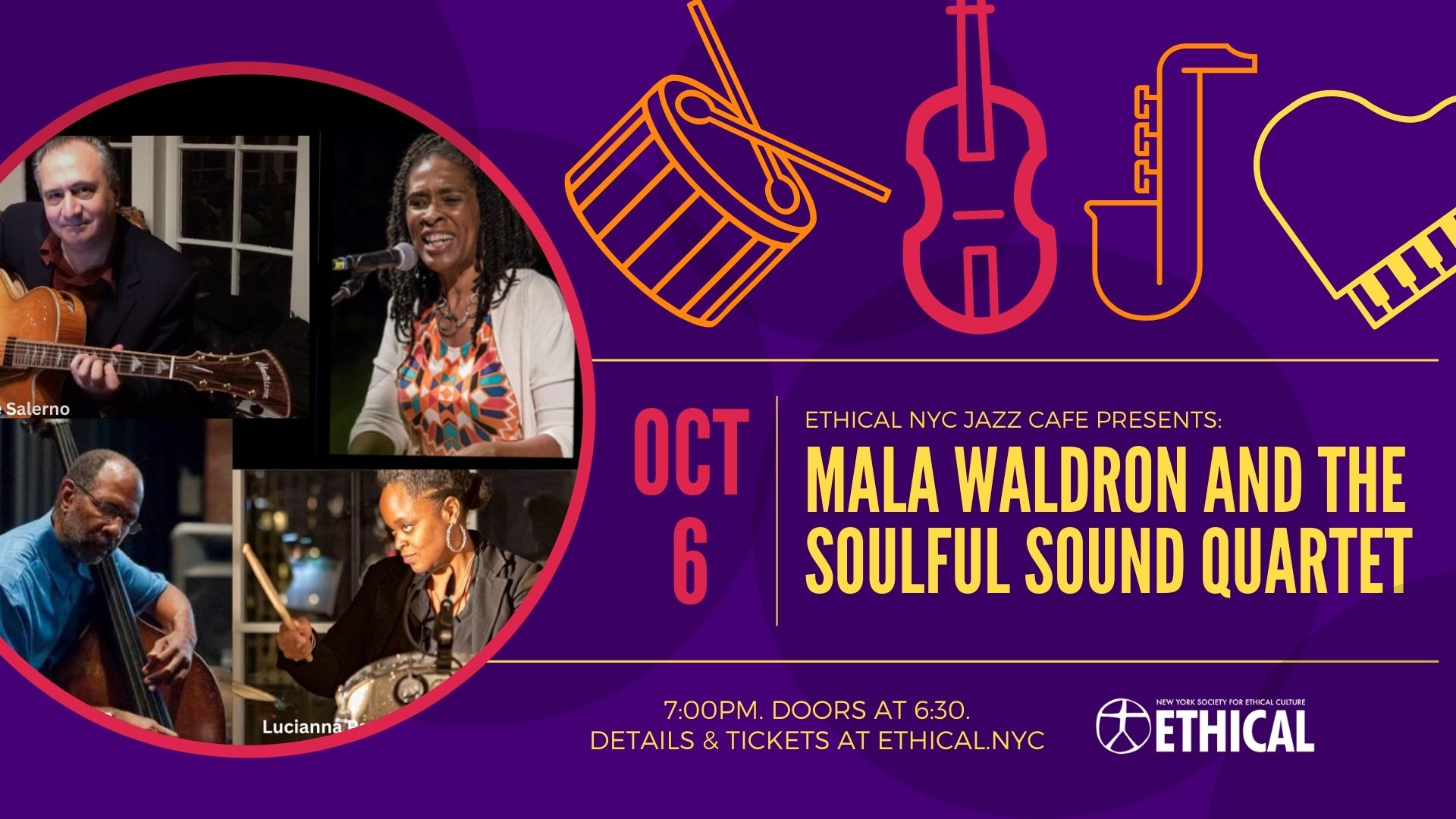Jazz Cafe with Mala Waldron and the Soulful Sound Quartet