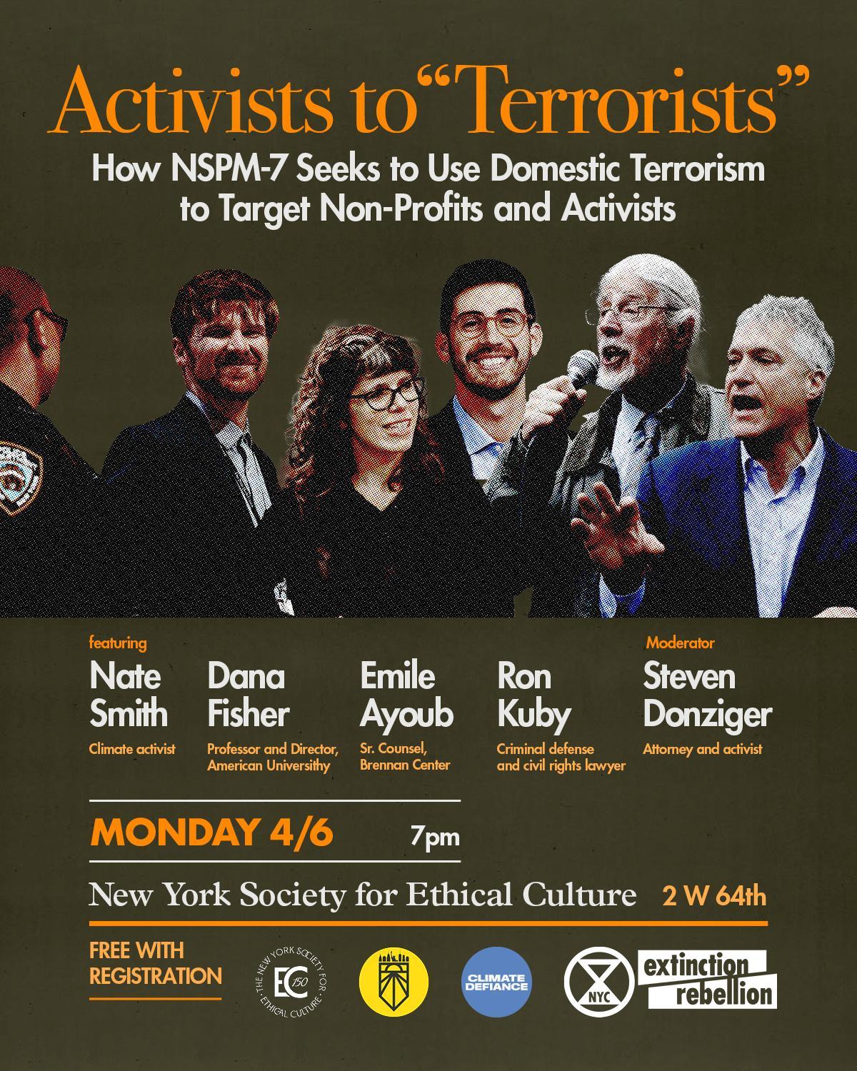 From Activists to Terrorists: How NSPM-7 Seeks to Use ‘Domestic Terrorism’ to Target Non-Profits and Activists