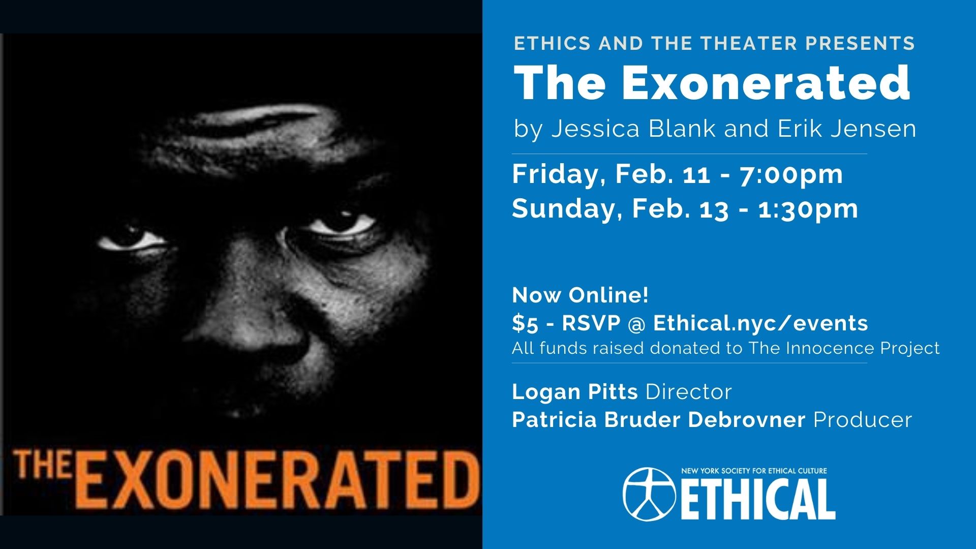 Ethics and the Theater Encore: The Exonerated (Online)